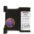 Contator Auxiliar 6a | Bobina 24vca | Ica22 | 2na+2nf